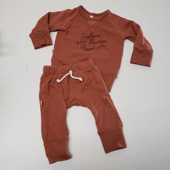 Childhoods Clothing Timphaven Terra Cotta Set 3-6M